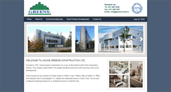 Desktop Screenshot of jgreeneconstruction.ie