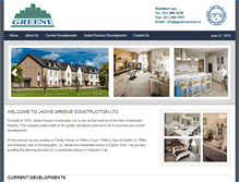 Tablet Screenshot of jgreeneconstruction.ie